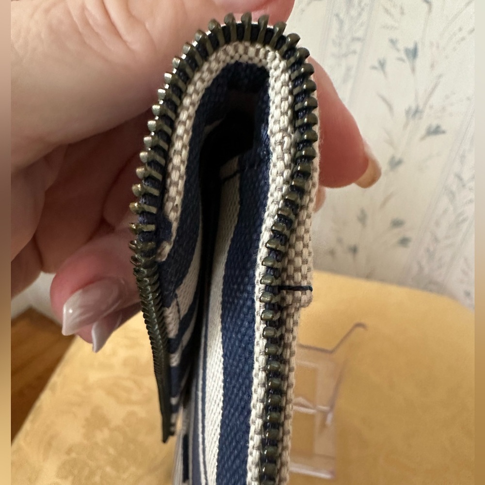 Rebecca Minkoff Striped Blue and White Clutch - Picture 6 of 15